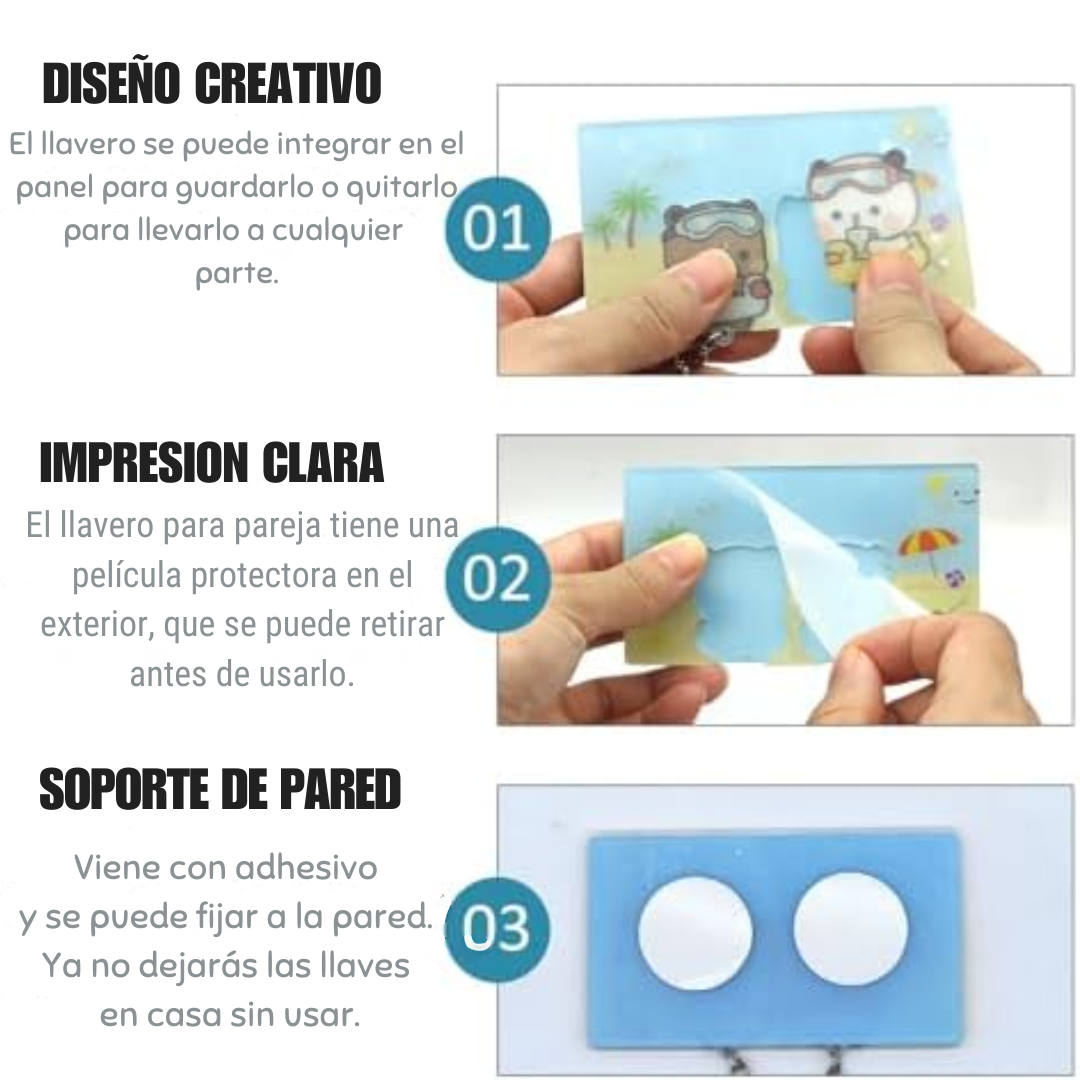 Llaveros de parejas